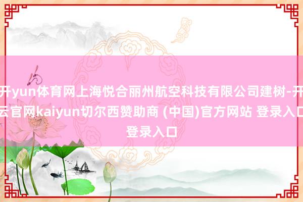 开yun体育网上海悦合丽州航空科技有限公司建树-开云官网kaiyun切尔西赞助商 (中国)官方网站 登录入口