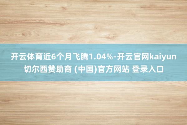 开云体育近6个月飞腾1.04%-开云官网kaiyun切尔西赞助商 (中国)官方网站 登录入口