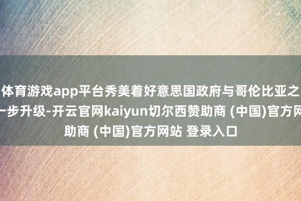 体育游戏app平台秀美着好意思国政府与哥伦比亚之间的矛盾进一步升级-开云官网kaiyun切尔西赞助商 (中国)官方网站 登录入口
