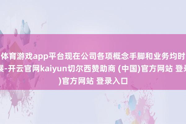 体育游戏app平台现在公司各项概念手脚和业务均时常开展-开云官网kaiyun切尔西赞助商 (中国)官方网站 登录入口